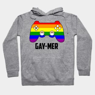 Gay-mer Gay Gamer game controller Hoodie